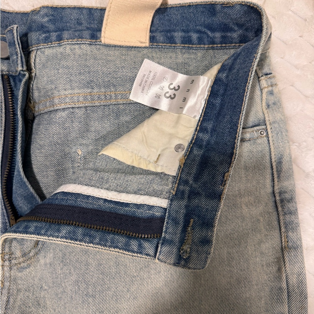 MNML Light Blue Men Jeans